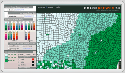 Figure 6.20: Colorbrewer 2.0 (http://colorbrewer2.org/).